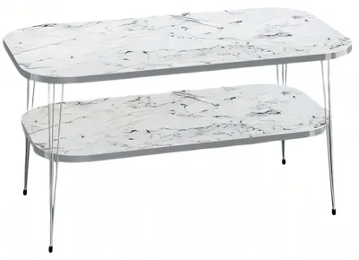 Immagine prodotto di Elegante tavolino in legno bianco dal design moderno