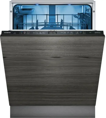 Produktbild von Siemens iQ500 SN65Z802BE, Voll integriert, Standardgröße (60 cm), Schwarz, Touchsteuerung, Oberkorb, Korb & Schublade