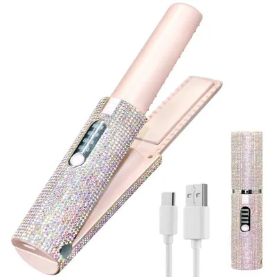 Produktbild von Kryštall 2 in 1 Haarglätter und Styler – Schnell aufheizend 5000 mAh Akku