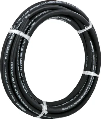 Produktbild von SucceBuy Hydraulikschlauch 1/2", 50 Fuß lang, maximaler Druck 5000 PSI, für verschiedene Anwendungen