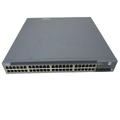 Zdjęcie produktu dla Juniper EX3400, Zarządzany, L2/L3, Gigabit Ethernet (10/100/1000), Możliwości montowania w stelażu, 1U