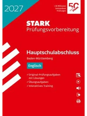 Immagine prodotto di STARK Englisch - Hauptschulabschluss 2027 BW - Prüfungsvorbereitung inkl. Lösungen