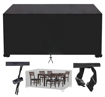 Image de Housse imperméable pour meubles de jardin, avec cordon de serrage, 400 x 300 cm