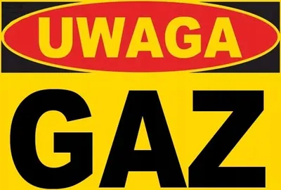 Produktbild von BTO-12 - Bauschild - WARNUNG: Gas