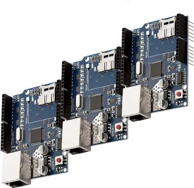 Produktbild von AZ-Delivery Shields Ethernet Shield W5100 mit MicroSD-Karten Slot, 3X W5100