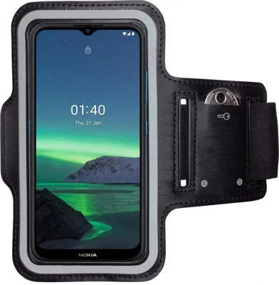 Image de Bracelet de sport pour Nokia 1.4 Handy Case Jogging Coque Fitness Bracelet de course