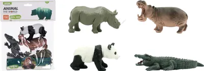 Zdjęcie produktu dla Zestaw figurek zwierząt 4 szt. 12,5 cm