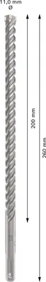 Zdjęcie produktu dla Młotowiertarka PRO SDS plus-5X, 11 x 200 x 260 mm