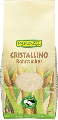 Produktbild von Rapunzel Cristallino Rohrzucker, 1kg
