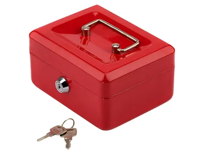 Produktbild von Verk 01441 Príručná pokladnica 20 x 16 x 9 cm červená