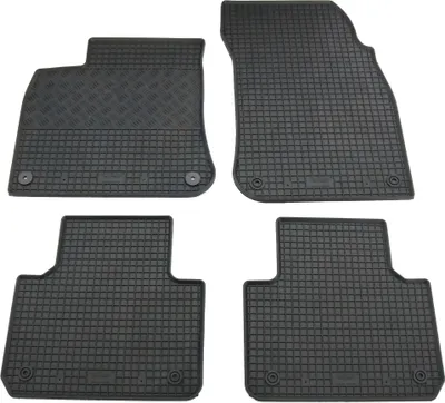 Produktbild von Rigum Gummi Fußmatten Set für VW Touareg 3 CR + Porsche Cayenne, Bj. 2018-