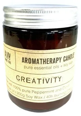Produktbild von Duftkerzen für Aromatherapie – Kreativität
