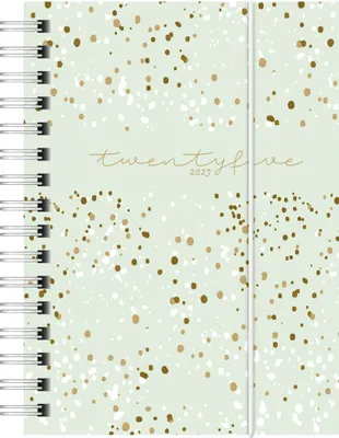 Produktbild von rido/idé 7013102025 Taschenkalender Modell perfect/Technik I (2025) "Confetti"| 2 Seiten = 1 Woche| A6| 160 Seiten| PP-Einband| mint