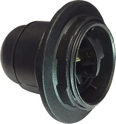 Image de Douille E27   Bague Pas  Noir Blister - Electraline