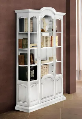 Produktbild von Bücher Schrank Regal Schränke Anrichte Büro Möbel Einrichtung Vitrine Holz Neu