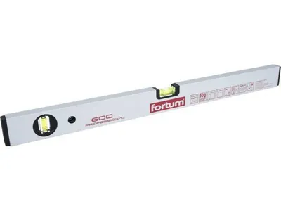 Obrázok produktu pre FORTUM Vodováha hliníková, 2 libely, 600mm,