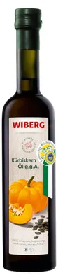 Zdjęcie produktu dla Wiberg olej z pestek dyni z pierwszego tłoczenia Butelka 500ml