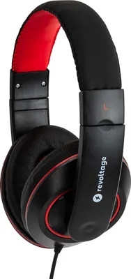 Obrázek produktu pro Revoltage HPH 2025 Black/Red Sluchátka na uši