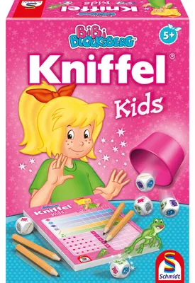 Produktbild von Schmidt Spiele 40641 Bibi Blocksberg, Kniffel Kids, Kinderspiel