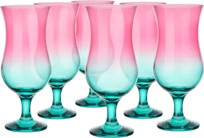 Produktbild von Glasmark KROSNO 420ml Set von 6 Glas für alkoholische Cocktails Longdrinkgläser Cocktailgläser Trinkgläser Partygläser Perfekt für Zuhause Restaurants