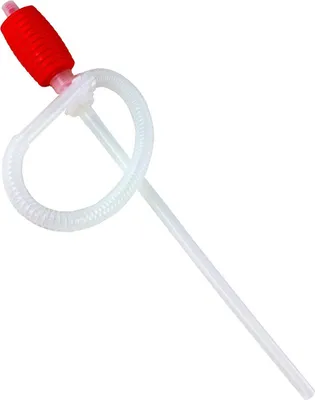 Produktbild von Manuelle Flüssigkeits-/Kraftstofftransfer-Siphonpumpe, großer Quetschsiphon, 10 Liter pro Minute, mundfreies Siphonieren