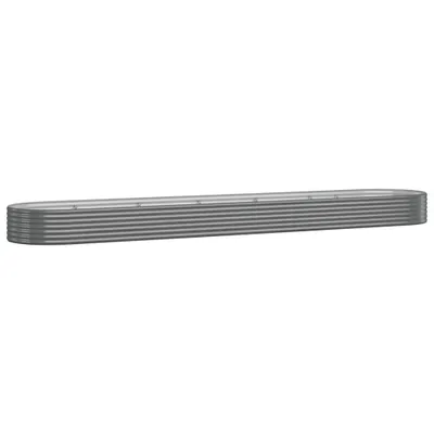 Immagine prodotto di vidaXL Letto rialzato in acciaio verniciato a polvere 507x100x36 cm Grigio