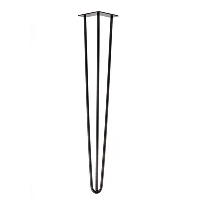 Produktbild von Hettich Hairpin 71 x 12 x 12 cm Stahl schwarz matt - 1 Stück