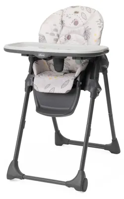 Zdjęcie produktu dla Krzesło dla dziecka Chicco Polly Easy, przeznaczone dla dzieci w wieku 6-36 miesięcy, z regulowaną wysokością i nachyleniem, wyposażone w 4 kółka, kompaktową funkcją składania, zdejmowaną tackę i regulowaną podnóżkiem. Przeznaczone dla dzieci w wieku 6-36 miesięcy