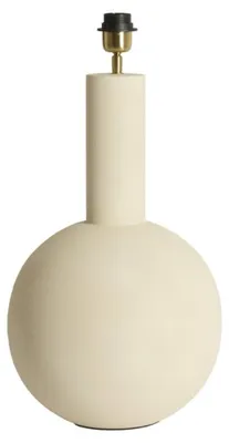 Produktbild von Light & Living - Lampenfuß BENAO - Weiß - 31x31x53 cm