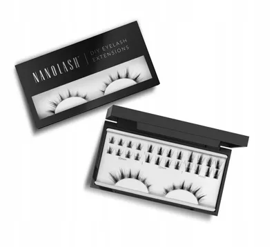 Zdjęcie produktu dla Nanolash DIY Eyelash Extensions sztuczne rzęsy do przedłużania rzęs w domu Flirty