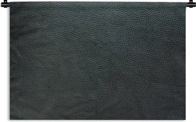 Produktbild von MuchoWow® Wandteppich Wandbehang Leder - Textur - Schwarz - Grün - Hell 90x60 cm Tapisserie Dekoration Wandtuch - Wandskulpturen - Bildteppich