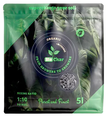 Produktbild von Biochar + Microbes Biokohle, 5 Liter
