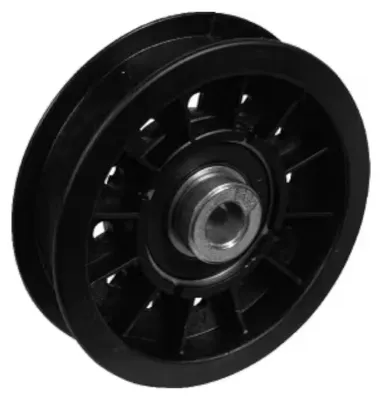 Imagen del producto de Polea para correas en V, compatible con máquinas de jardín – Fabricada en metal resistente