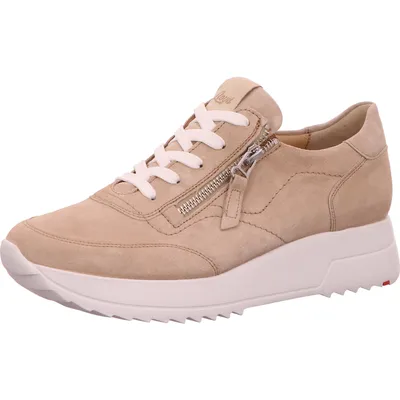 Produktbild von Lloyd Damen Sneaker aus Leder in der Farbe Hellbeige, Größe 42, sommerlich
