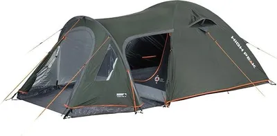 Imagen del producto de Tienda de campaña para 3-4 personas, tienda de cúpula impermeable con porche