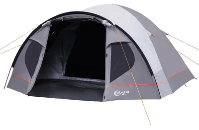 Image de Tente de camping pour 3 à 4 personnes avec auvent