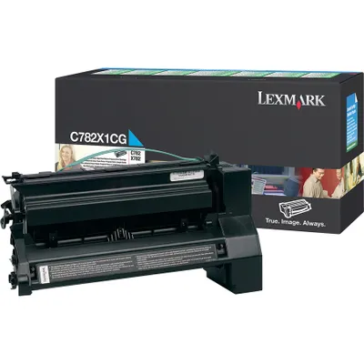 Produktbild von Lexmark Rückgabe Toner Cyan f. C782  X782 / 15.000 Seiten