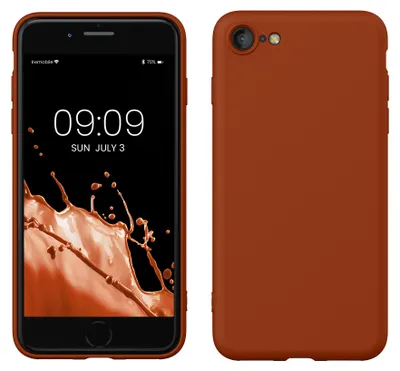 Produktbild von kwmobile Handyhülle für iPhone SE 2022 Hülle / iPhone SE 2020 / iPhone 8 / iPhone 7, für iPhone SE Hülle - Schutzhülle für kabelloses Laden - Case in