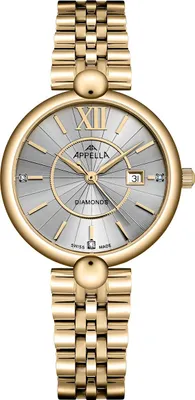 Produktbild von Zegarek Appella L50011.1167DQ złoty