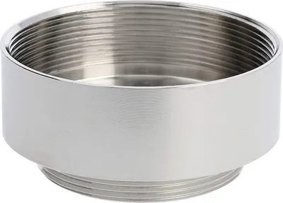Immagine prodotto di WISKA Raccordo di espansione M/M da M50x1,5 a M63x1,5 MRM-M50/M63 tondo ottone (CuZn) nichelato filettatura di collegamento 9,0 mm - 1