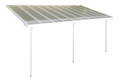 Obrázok produktu pre Strecha terasy / prístrešok pre auto hliník Palrum biela dutá komora pl. 610x295cm