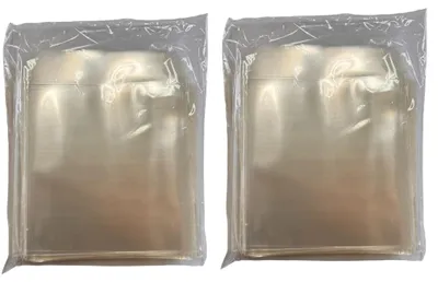 Produktbild von 200 CD-, DVD- und Blu-ray-Hüllen, transparente PVC-Hüllen mit Klappe