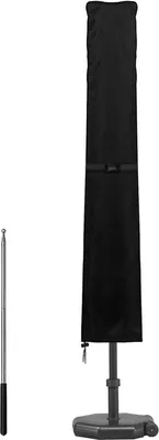 Zdjęcie produktu dla Pokrowiec ochronny na parasol Dokon Ø 2m/3m anty-UV zimowy 190x30/40/50cm