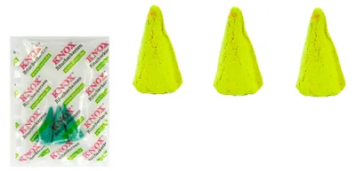 Produktbild von KNOX Räucherkerzen 3er Set - XXL Riesen - Zitrone - mit 3er Probe "Meeresbrise" - Brenndauer 30-40 Minuten
