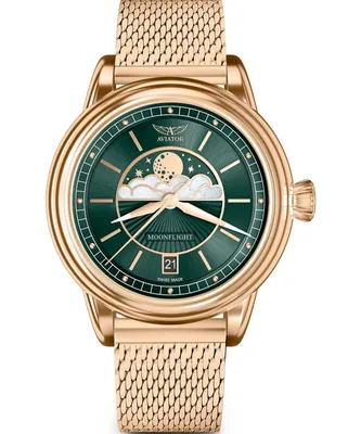 Zdjęcie produktu dla Zegarek  Aviator V.1.33.2.263.5 różowe złoto
