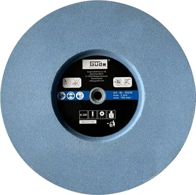 Produktbild von GÜDE Schleifscheibe 250x50x12mm K220 Ersatzscheibe für Nassschleifer GNS 250 VS