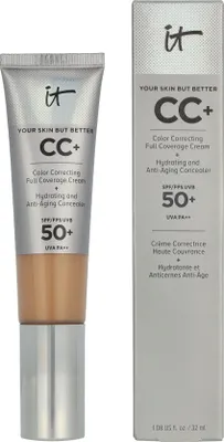 Produktbild von IT Cosmetics CC+ Color Corr. Full Coverage Cream SPF50 Medium Tan 32 ml