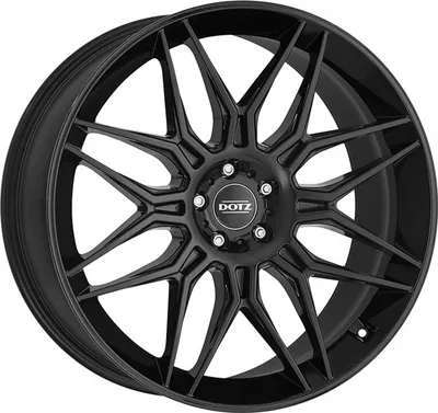 Produktbild von Dotz Felge LongBeach black 9.0Jx20 ET42 5x120 für Volkswagen Amarok T5 T6 T6.1 Touareg Alufelgen