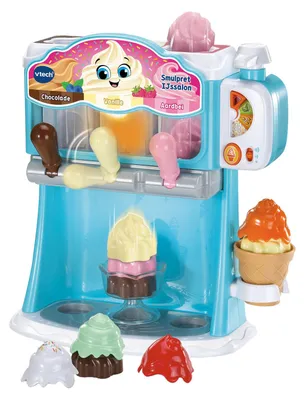 Produktbild von VTech Smulpret Ijssalon, 2 Jahr(e), Mit Ton, Sprachfunktion, Batterien erforderlich, AA, Kunststoff