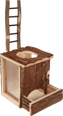 Produktbild von Holzspielhaus 20x20x16cm für Kinder